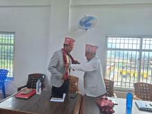 कार्यपालिका बैठक तथा नवनियुक्त प्रमुख प्रशासकीय अधिकृतको स्वागत कार्यक्रमका झलकहरु ।