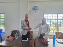 कार्यपालिका बैठक तथा नवनियुक्त प्रमुख प्रशासकीय अधिकृतको स्वागत कार्यक्रमका झलकहरु ।